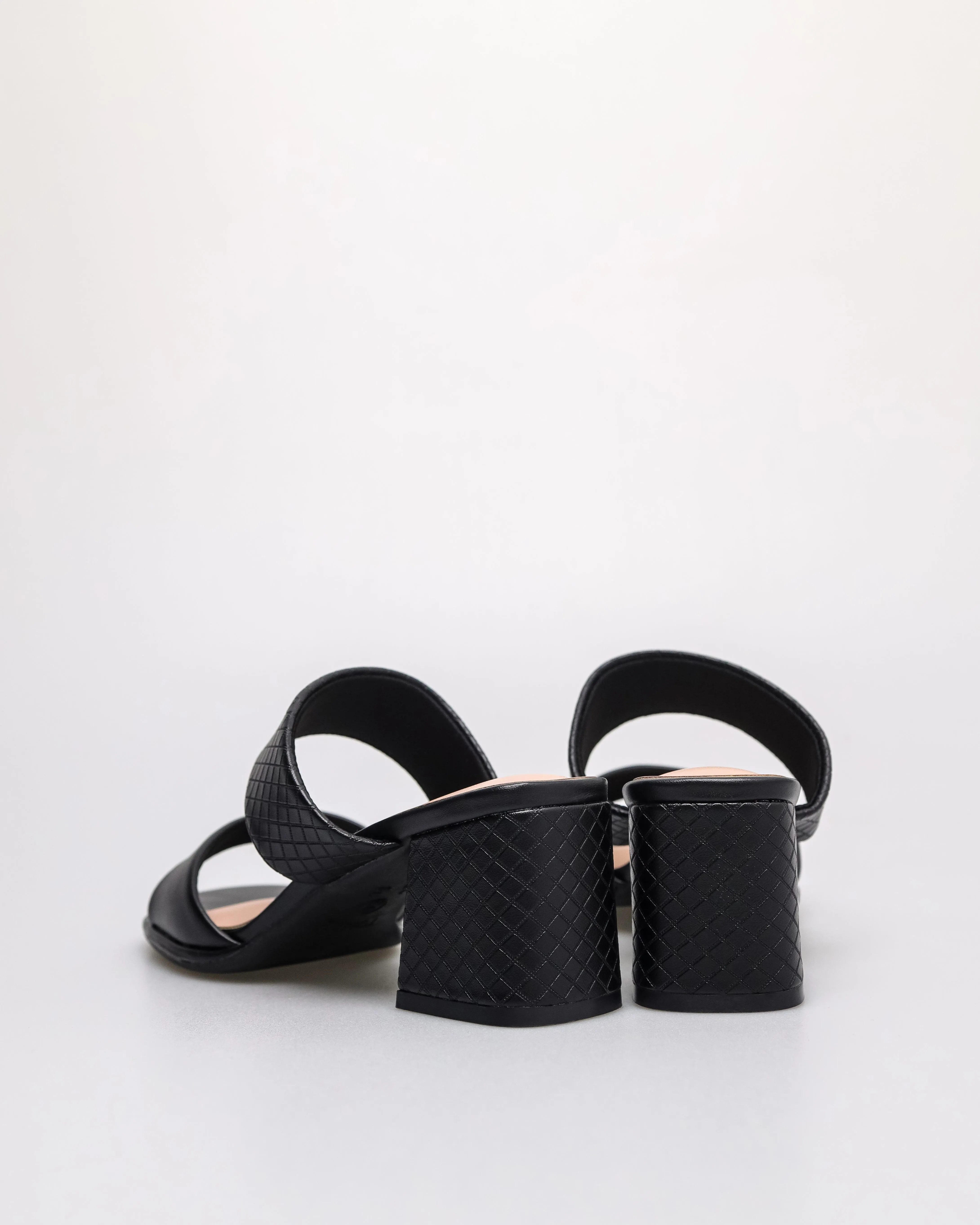 Tomaz NN369 Ladies Quilted Block Heels