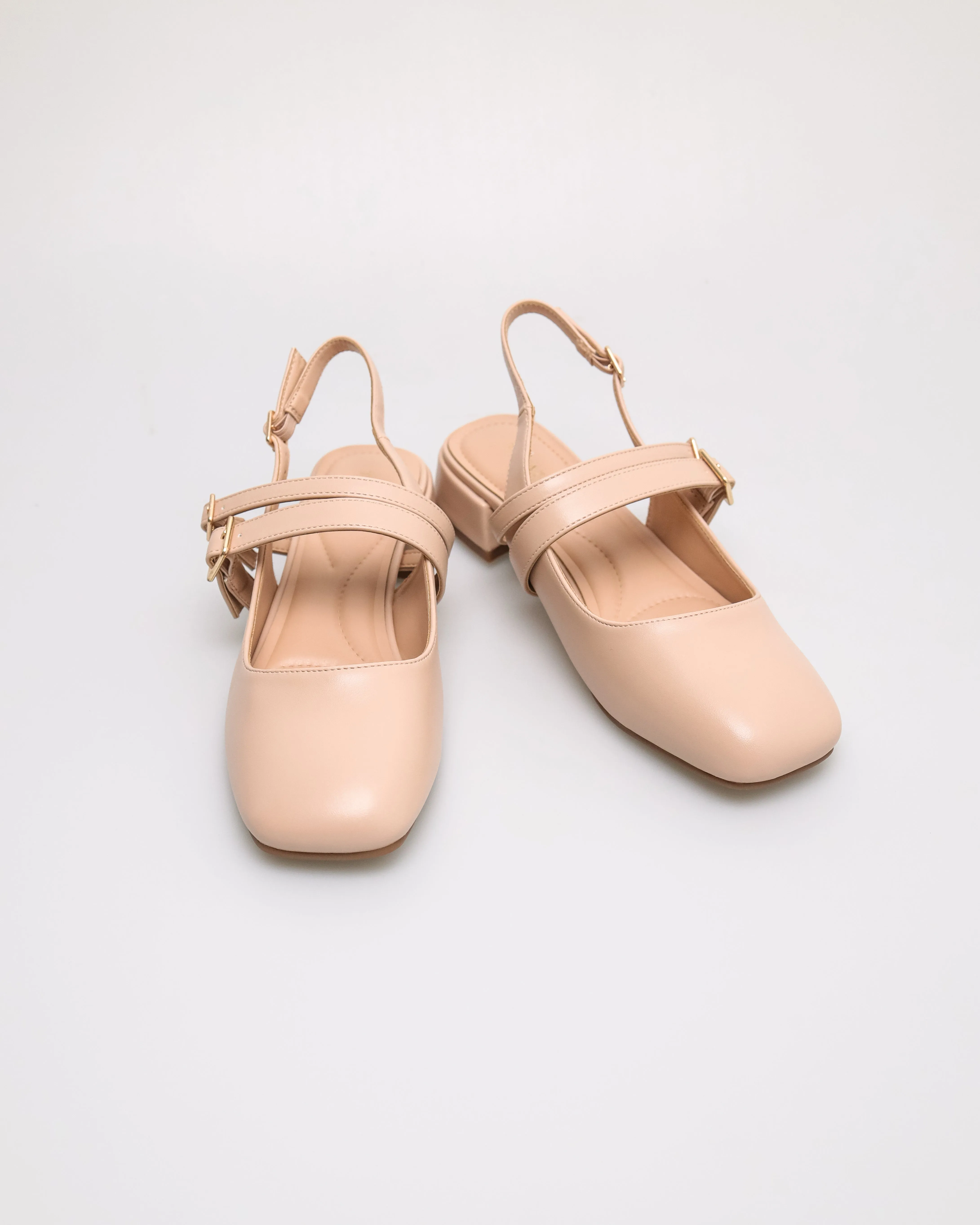 Tomaz NN486 Ladies Duo Ballerina Heels