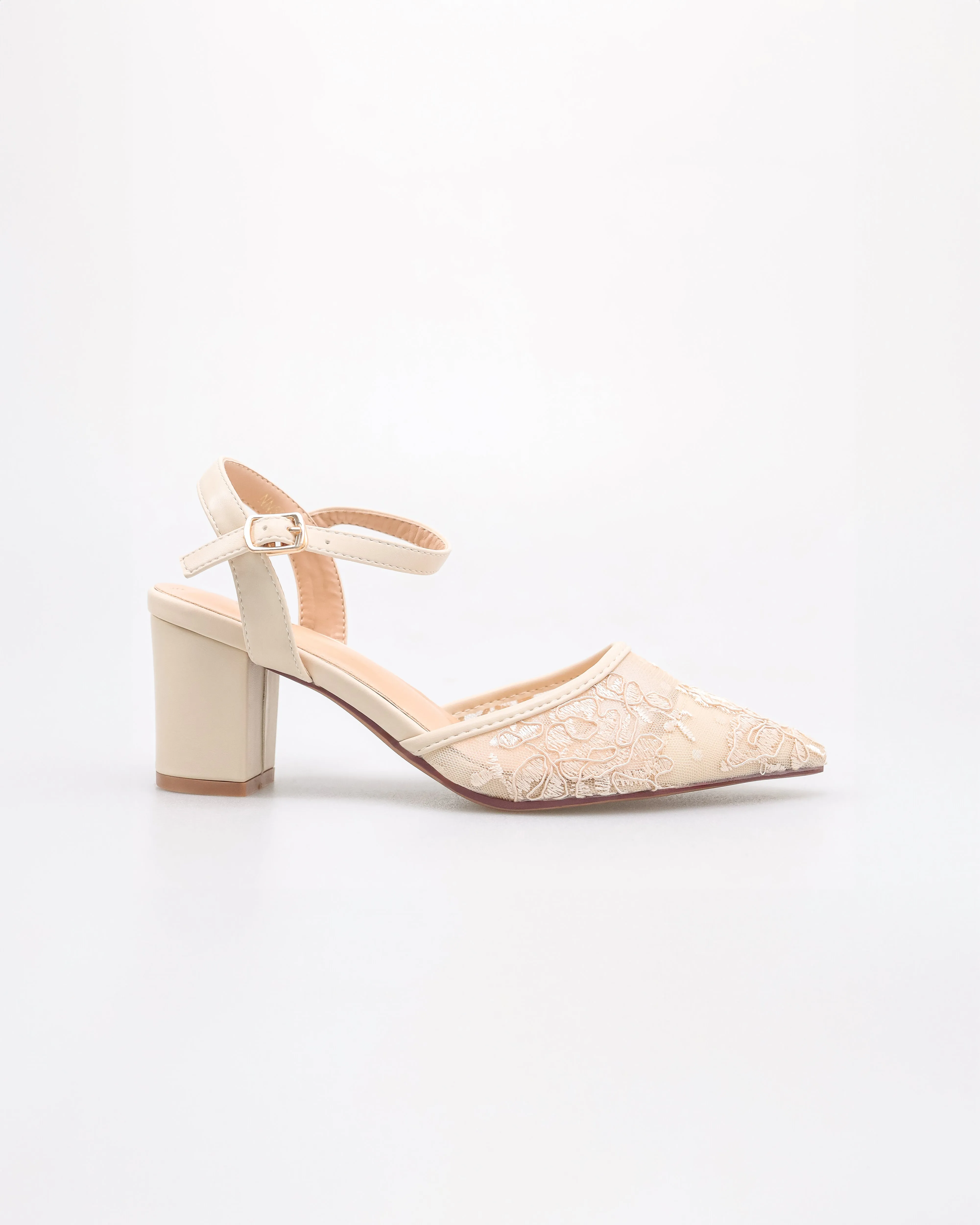 Tomaz NN527 Ladies Slingback Laced Heels