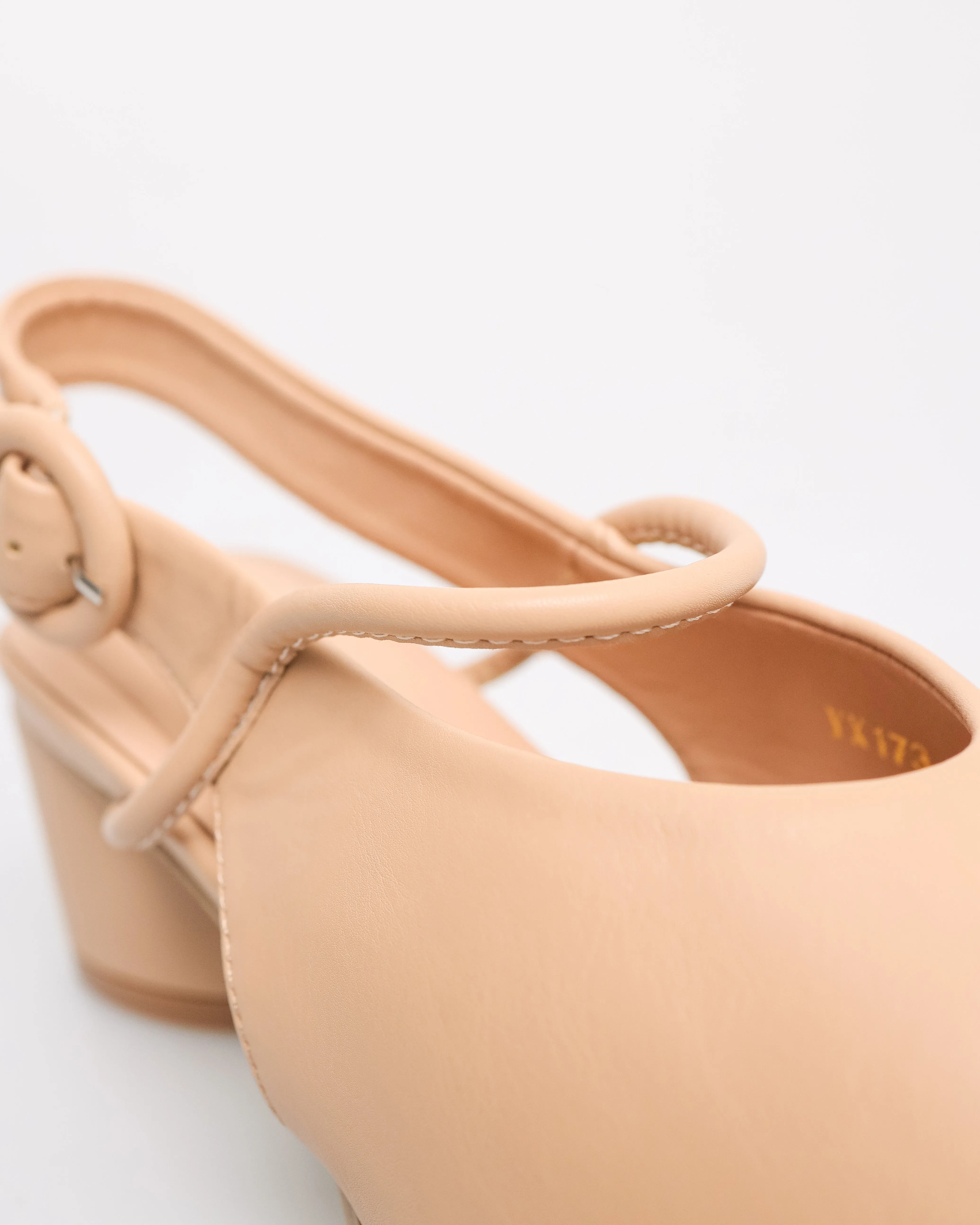 Tomaz YX173 Ladies Slingback Low Heels