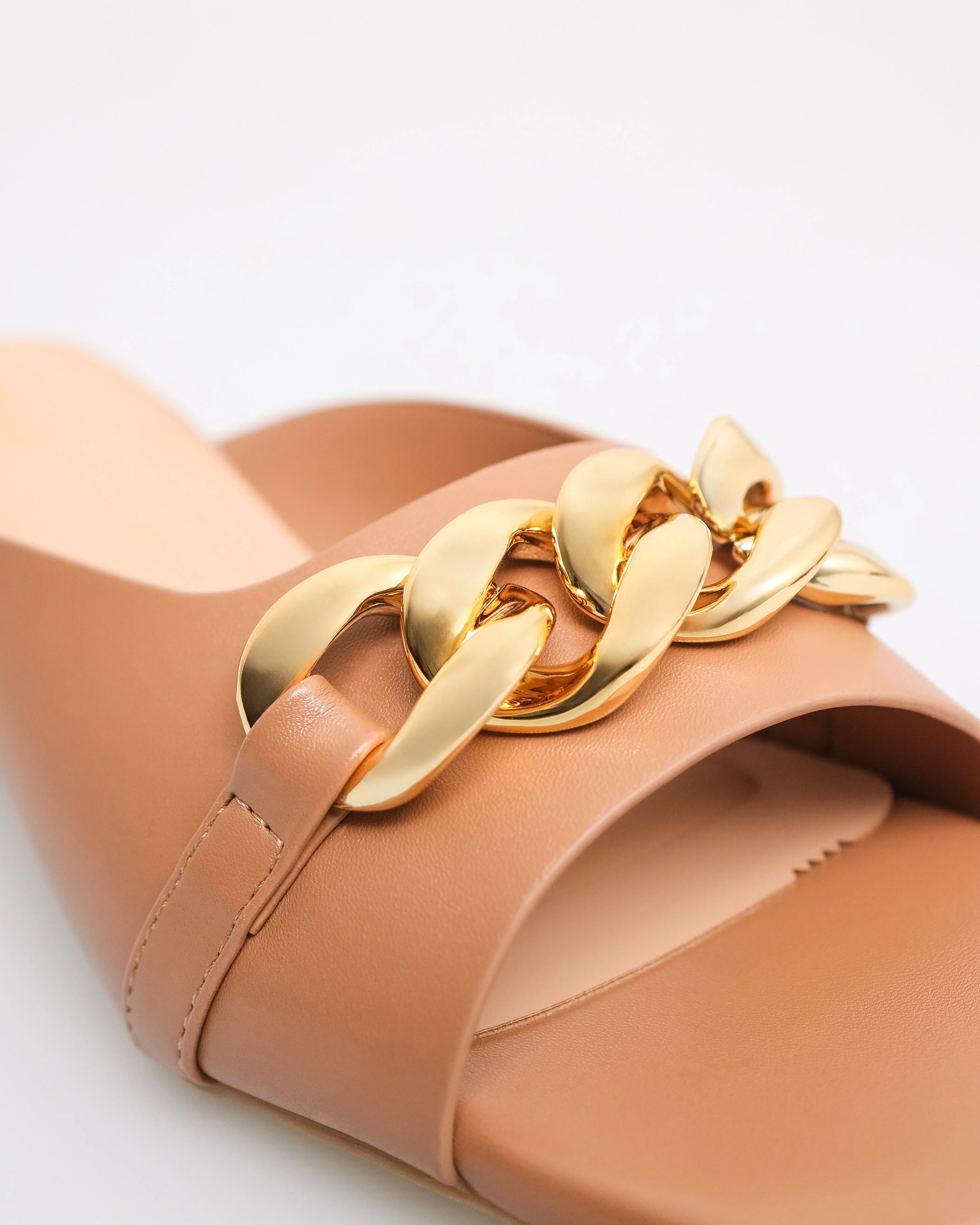 Tomaz YX179 Ladies Gold Buckle Heels