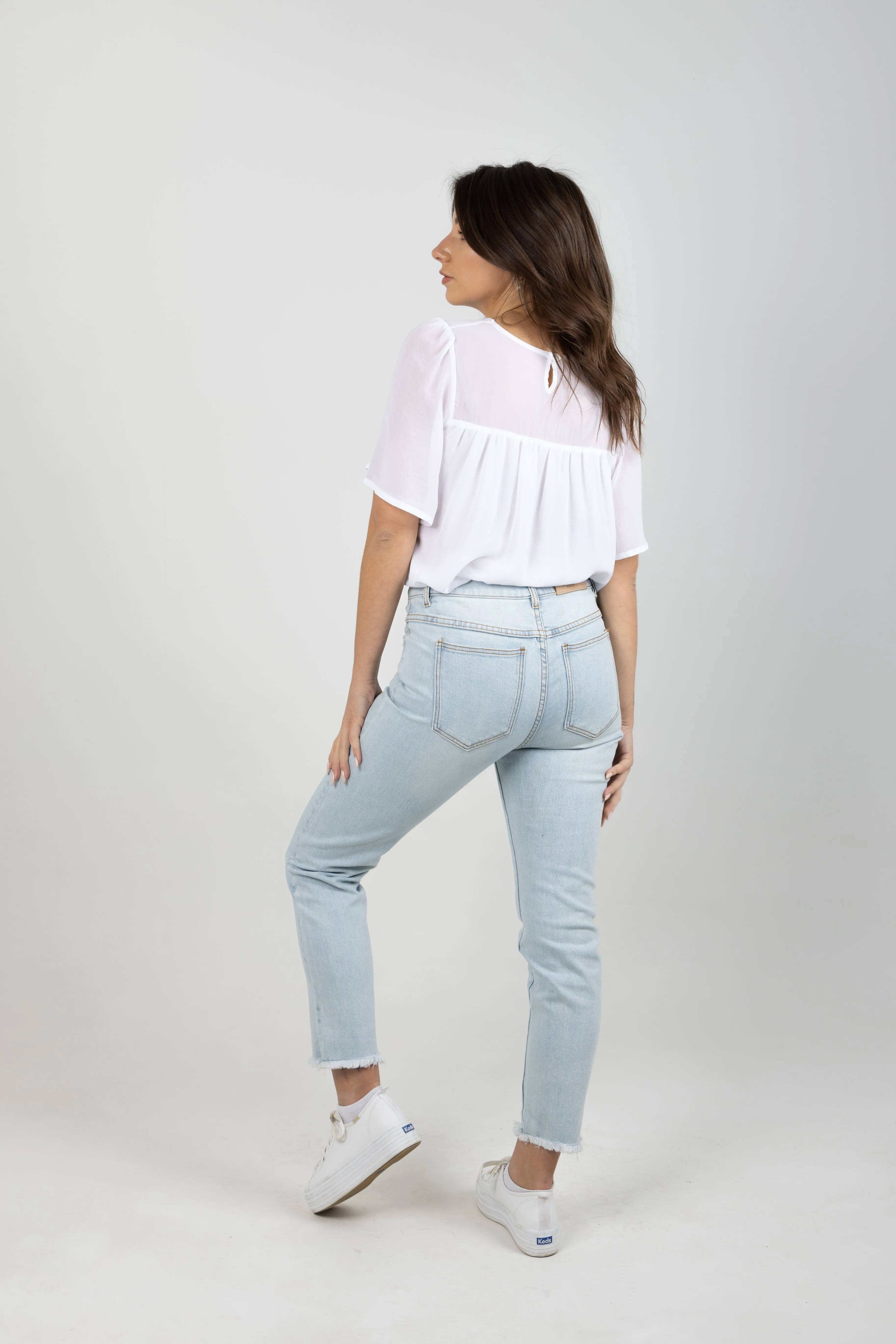 TONI BOYFRIEND JEAN - BORROWED BLUE