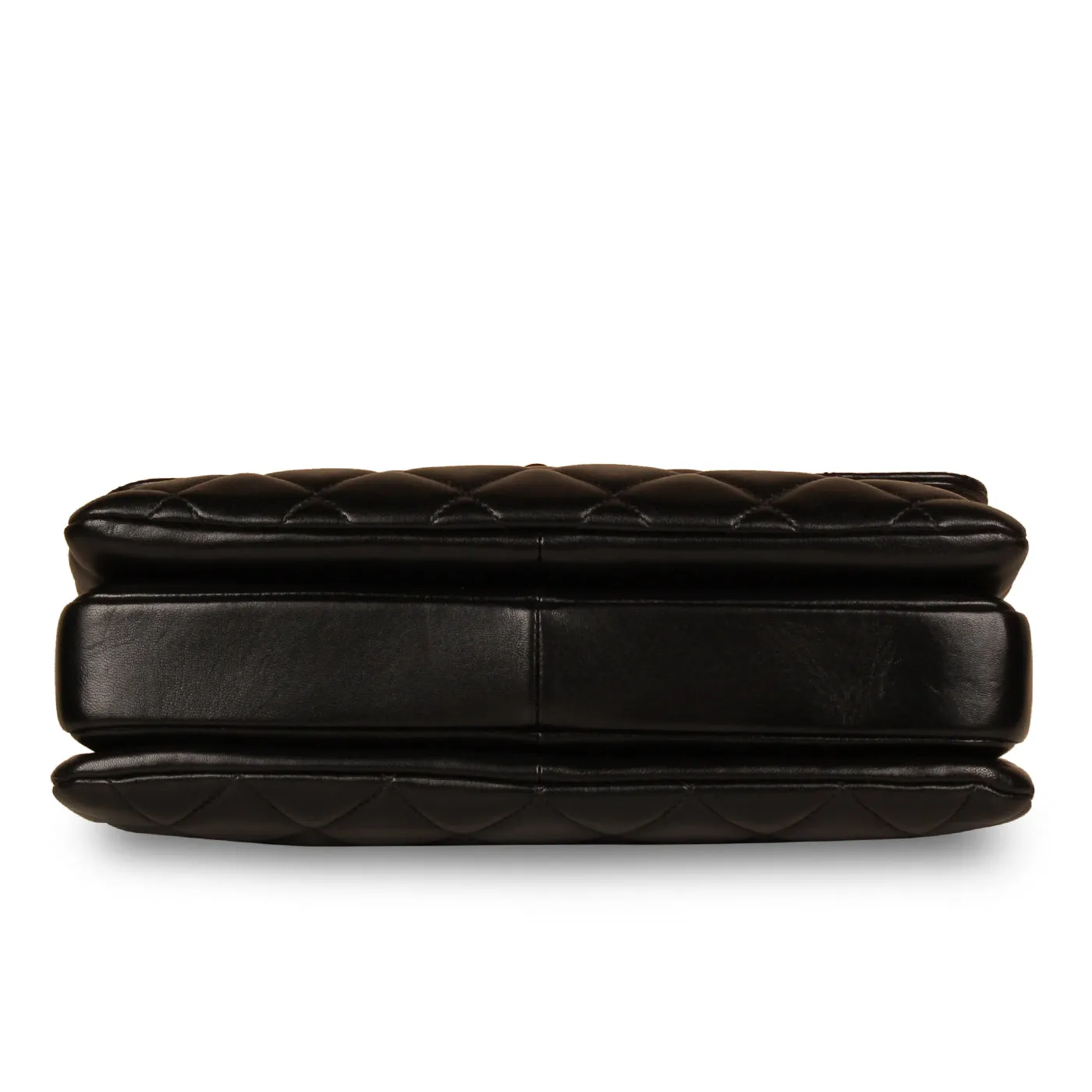 Trendy CC Flap Bag - Medium Black
