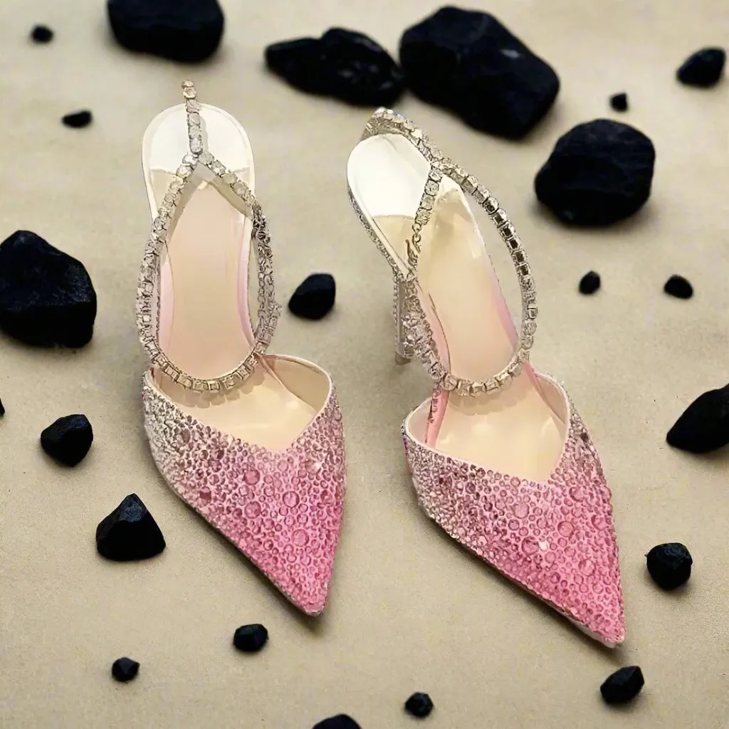 Trendy Rhinestone Elegant Luxury Fancy Pumps
