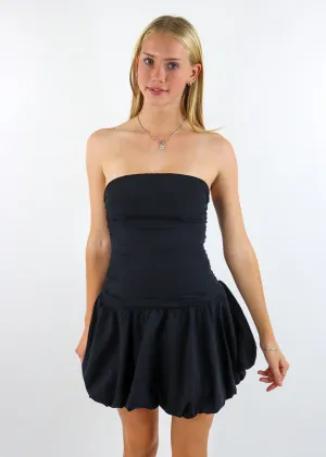 Turning Heads Strapless Dress ★ Black