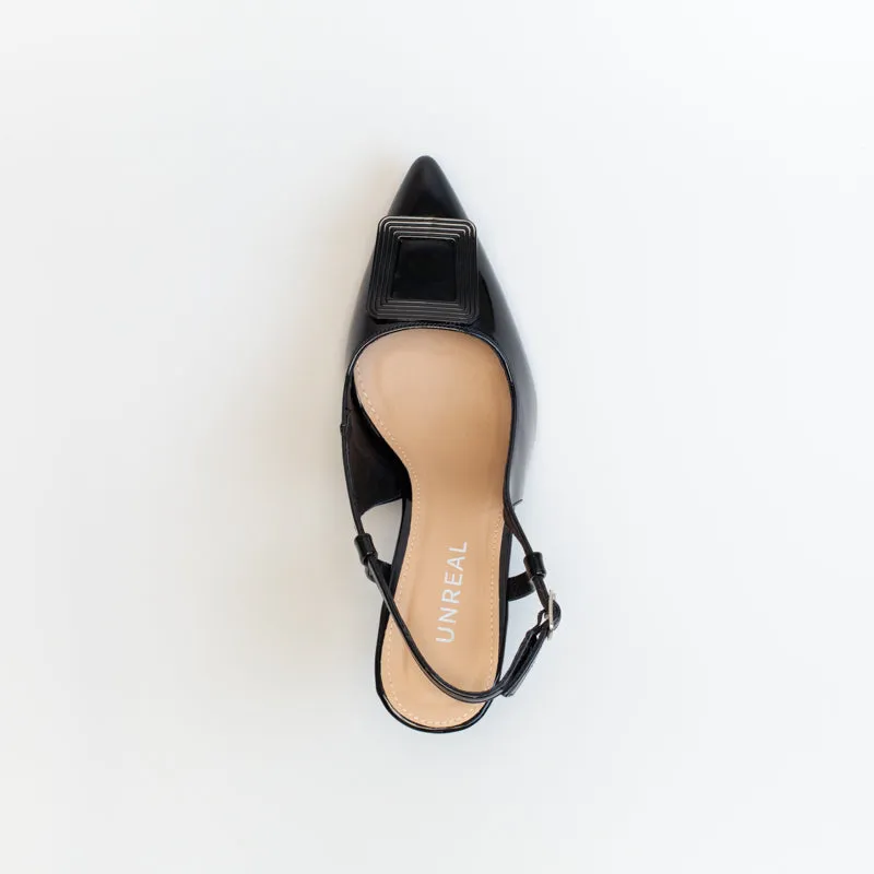 Unreal Women Patent Sling-Back _ 150855
