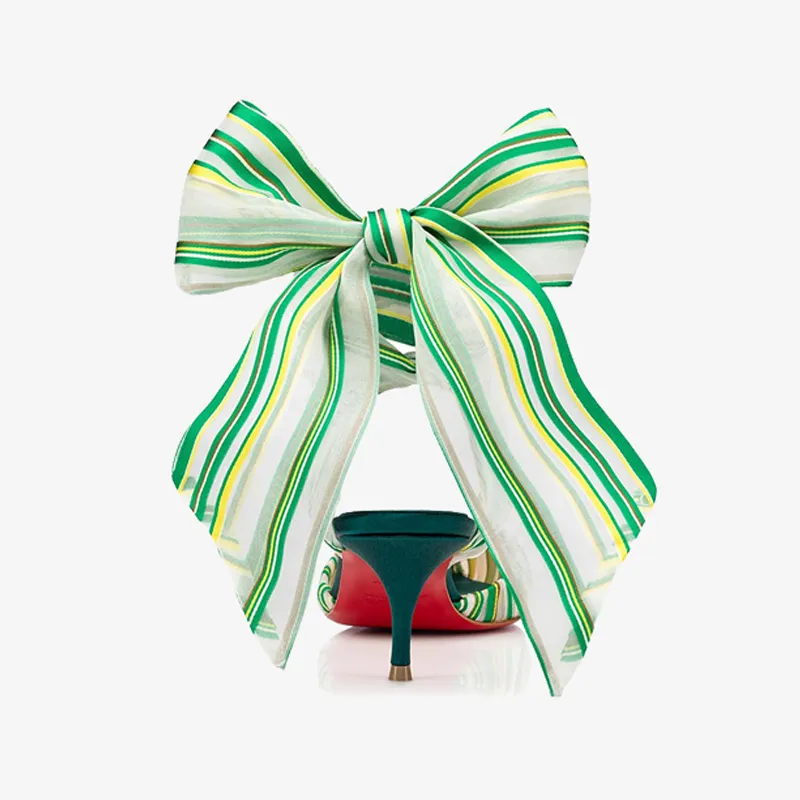 Urban Style Sandal with Satin Strap
