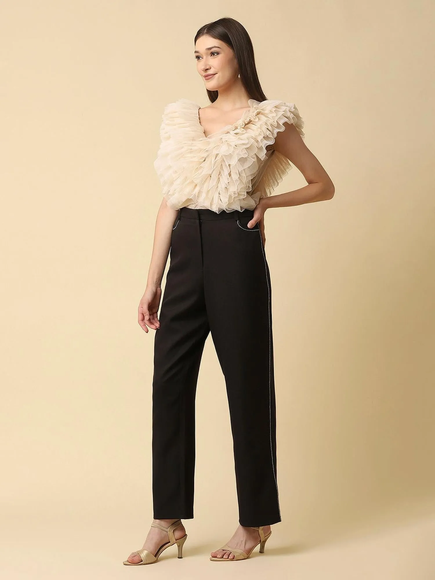 Vacay Multi Layer Ruffle Bodysuit