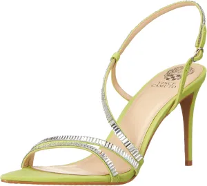 Vince Camuto Women's Footwear Antinie Crystal Strap High Heel Heeled Sandal