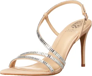 Vince Camuto Women's Footwear Antinie Crystal Strap High Heel Heeled Sandal