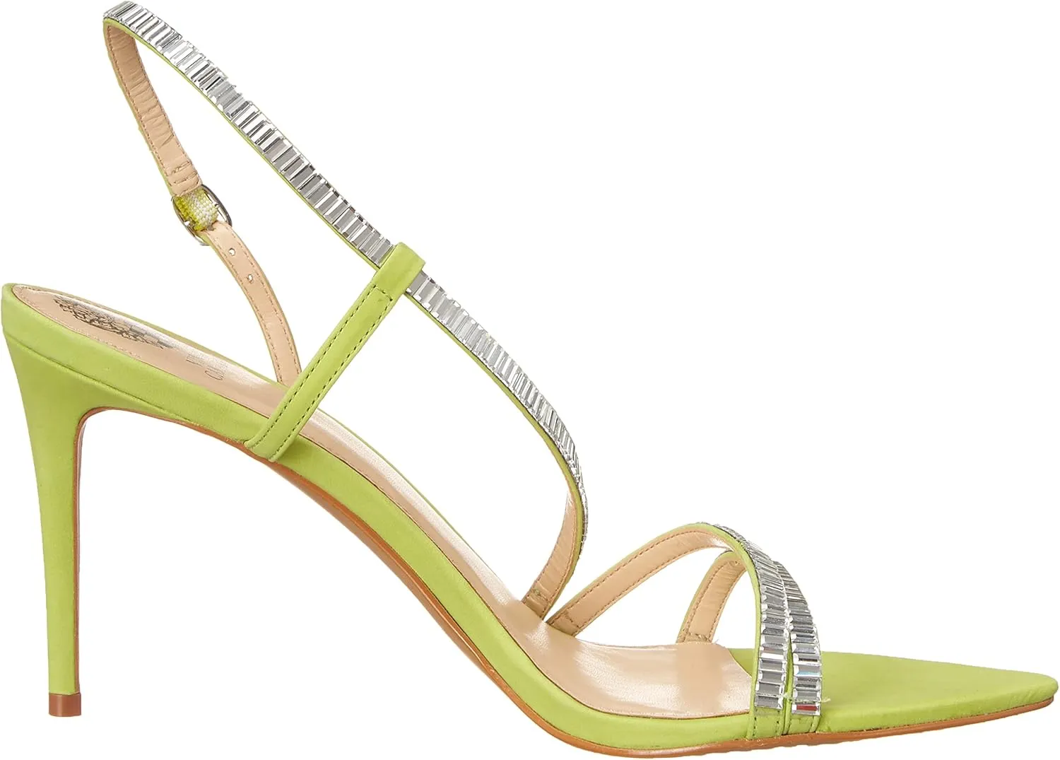 Vince Camuto Women's Footwear Antinie Crystal Strap High Heel Heeled Sandal