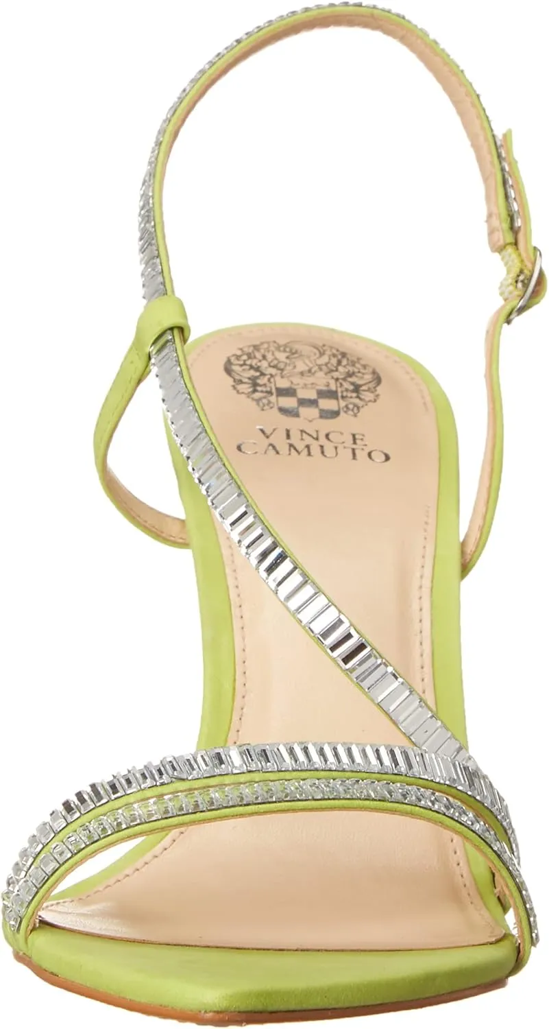 Vince Camuto Women's Footwear Antinie Crystal Strap High Heel Heeled Sandal