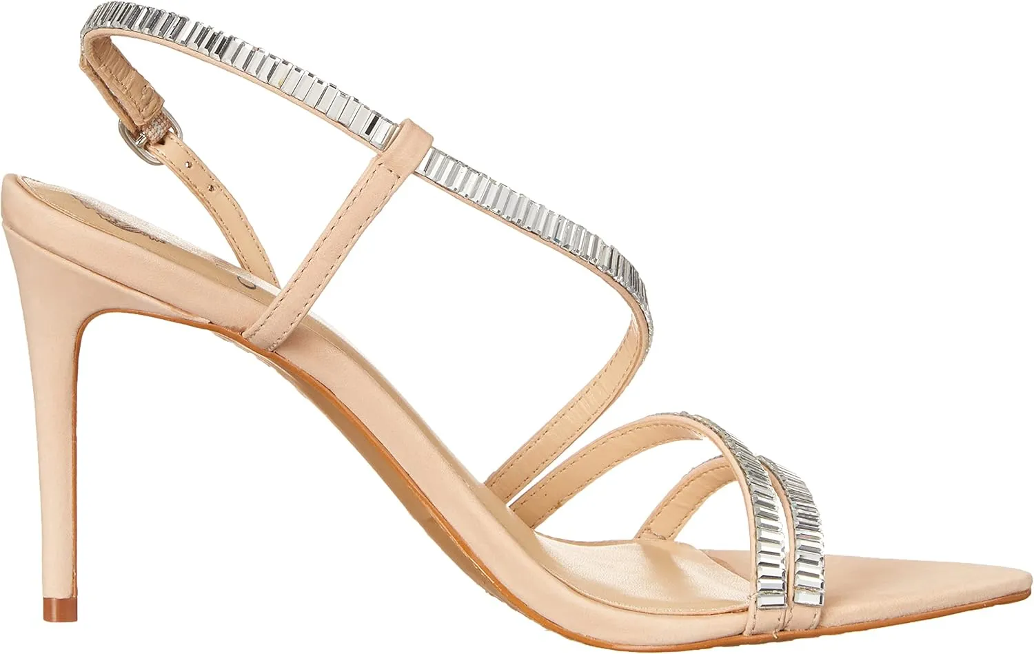 Vince Camuto Women's Footwear Antinie Crystal Strap High Heel Heeled Sandal
