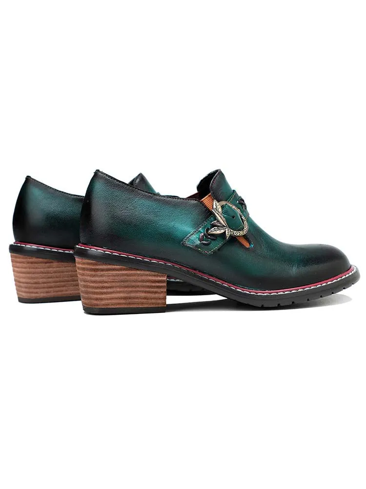 Vintage Handmade Leather Fashion Shoes