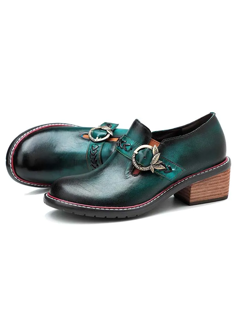 Vintage Handmade Leather Fashion Shoes