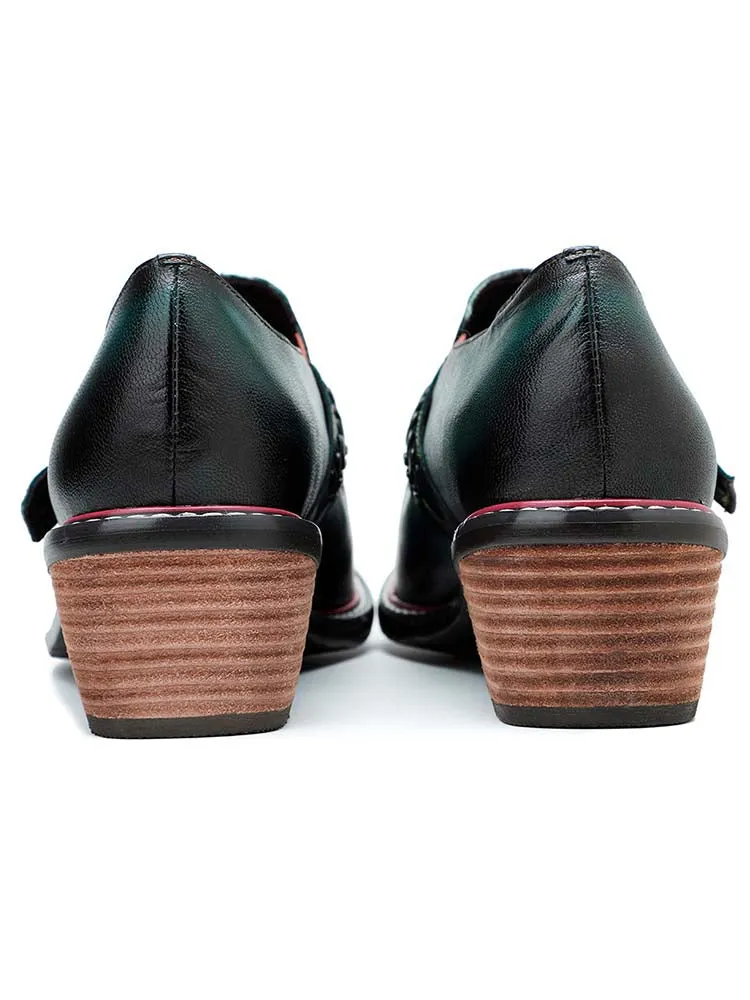 Vintage Handmade Leather Fashion Shoes