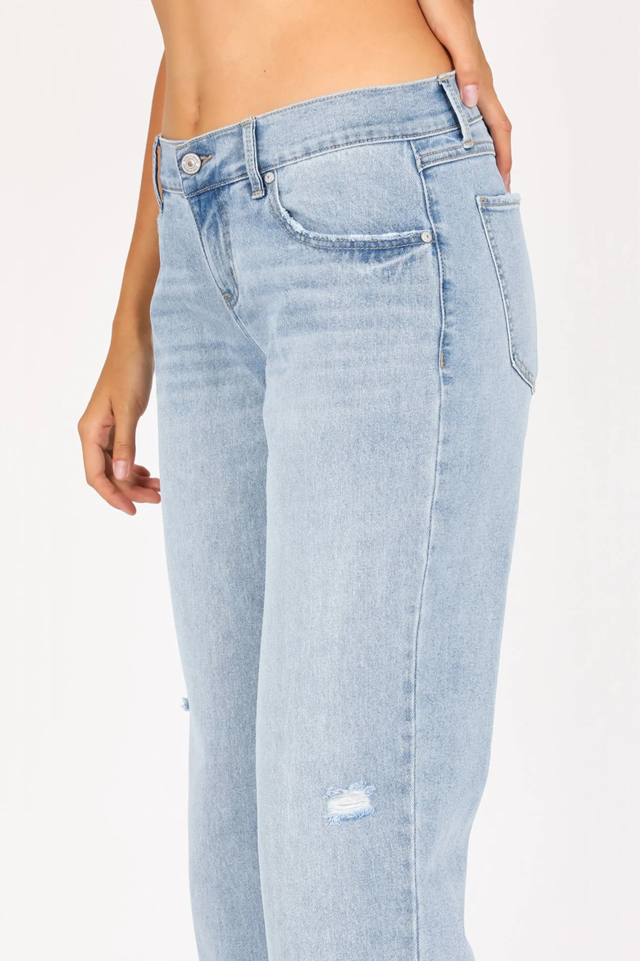 Vintage Reunion Low Rise Baggy Jeans - Nostalgic Light