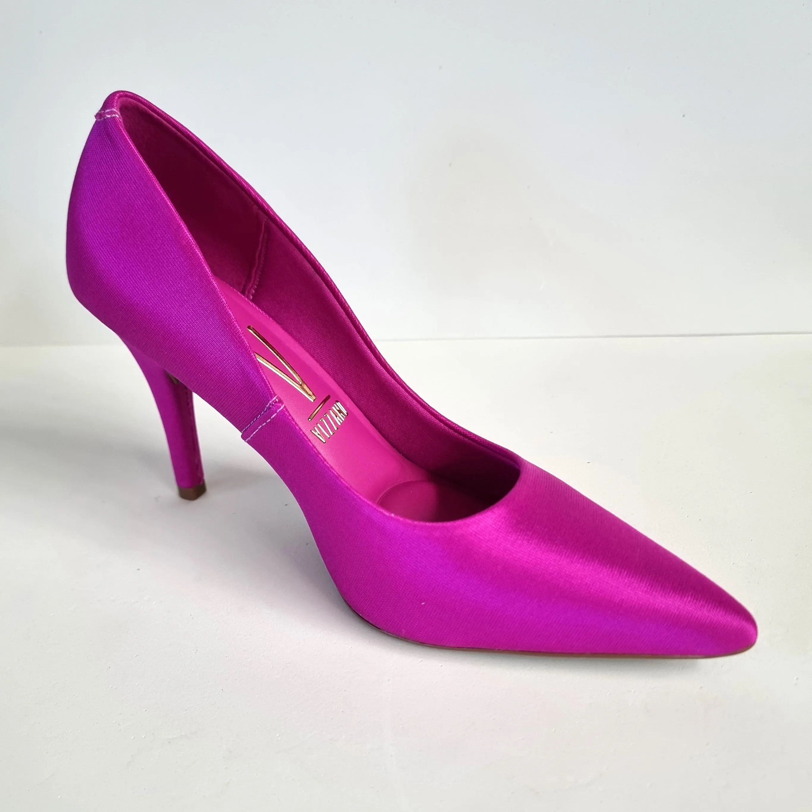 Vizzano 1184-1401 Pointy Toe Pump in Fuchsia