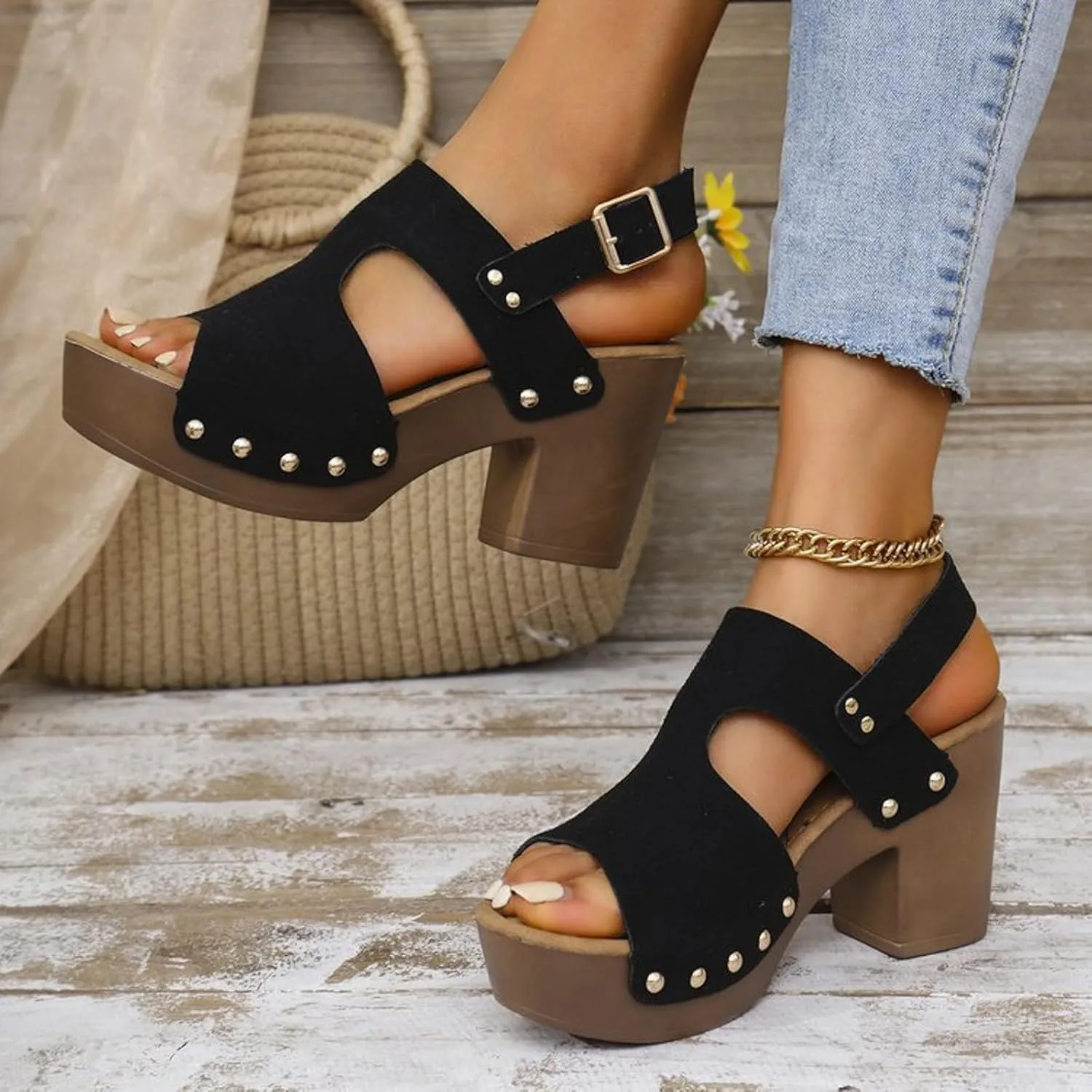 Wedges Shoes For Women Sandals With Arch Support Comfortable Sandals Women Flip for Wide Width Size 11