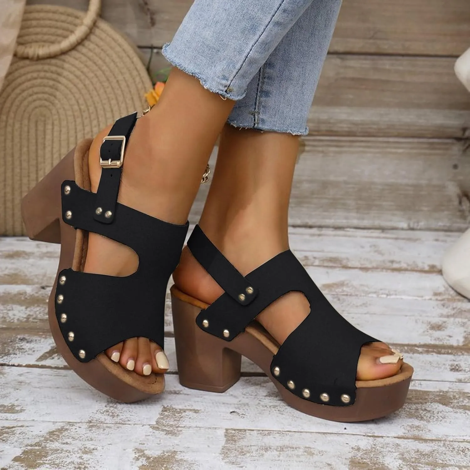 Wedges Shoes For Women Sandals With Arch Support Comfortable Sandals Women Flip for Wide Width Size 11