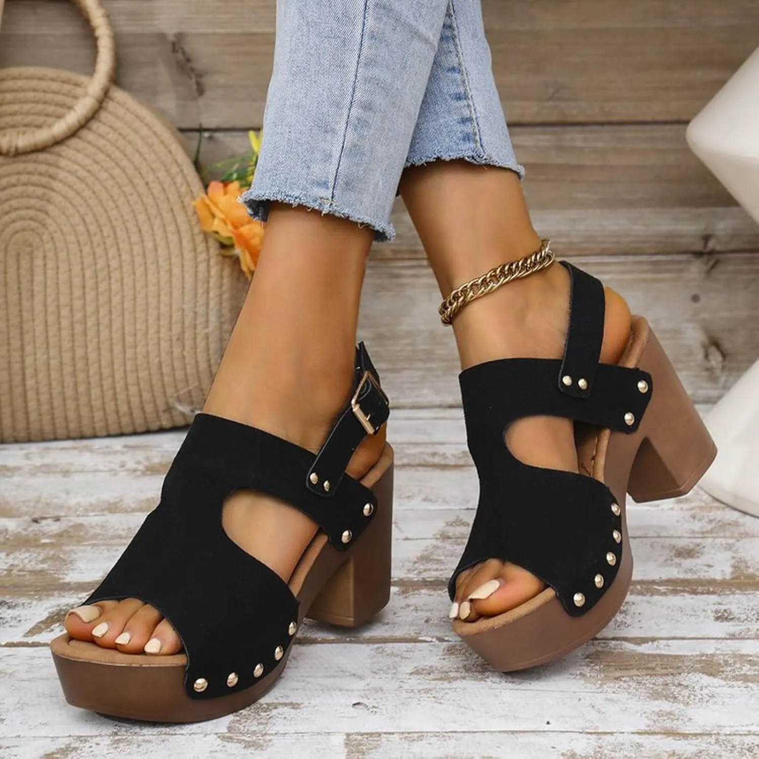 Wedges Shoes For Women Sandals With Arch Support Comfortable Sandals Women Flip for Wide Width Size 11