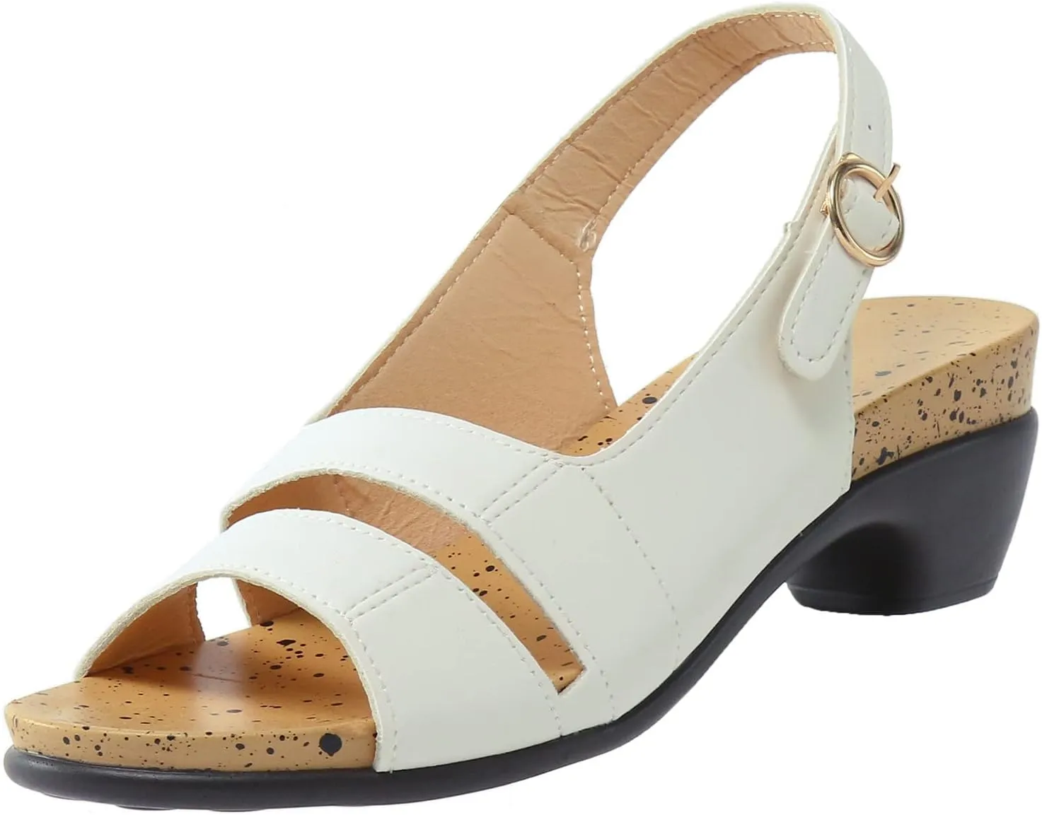 Women Sandals For Women Elegant Comfortable Open Toe Low Chunky Heel Wedding Sandals