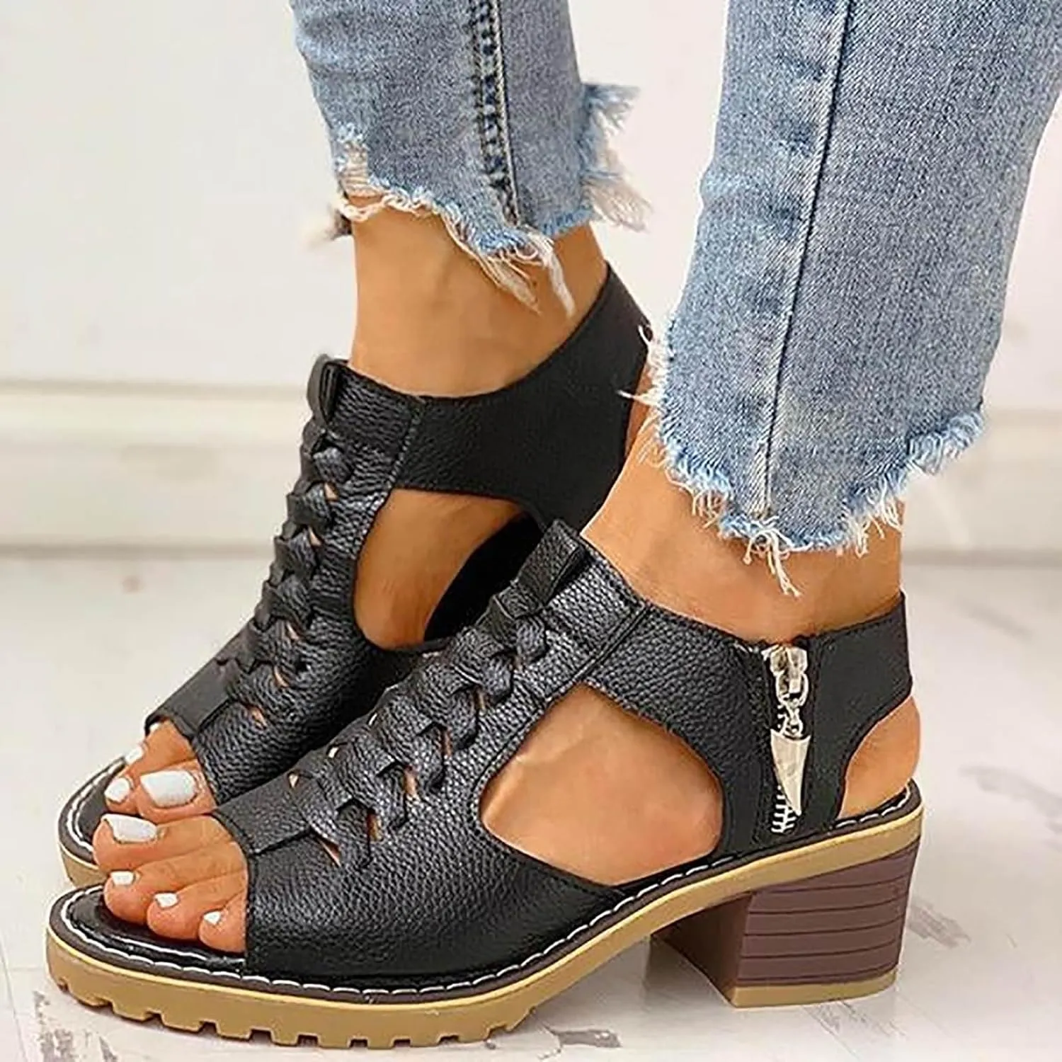 Women Toe Sandals Crystal Jelly Beach Flip Flops Female Students Korean Fashion Wear Summer Flat Strap Sandal