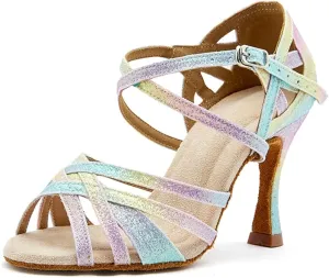 Women's Colored Velvet Party Heels - Latex-Soft Soles for Vibrant Celebrations (8CM/3.15")