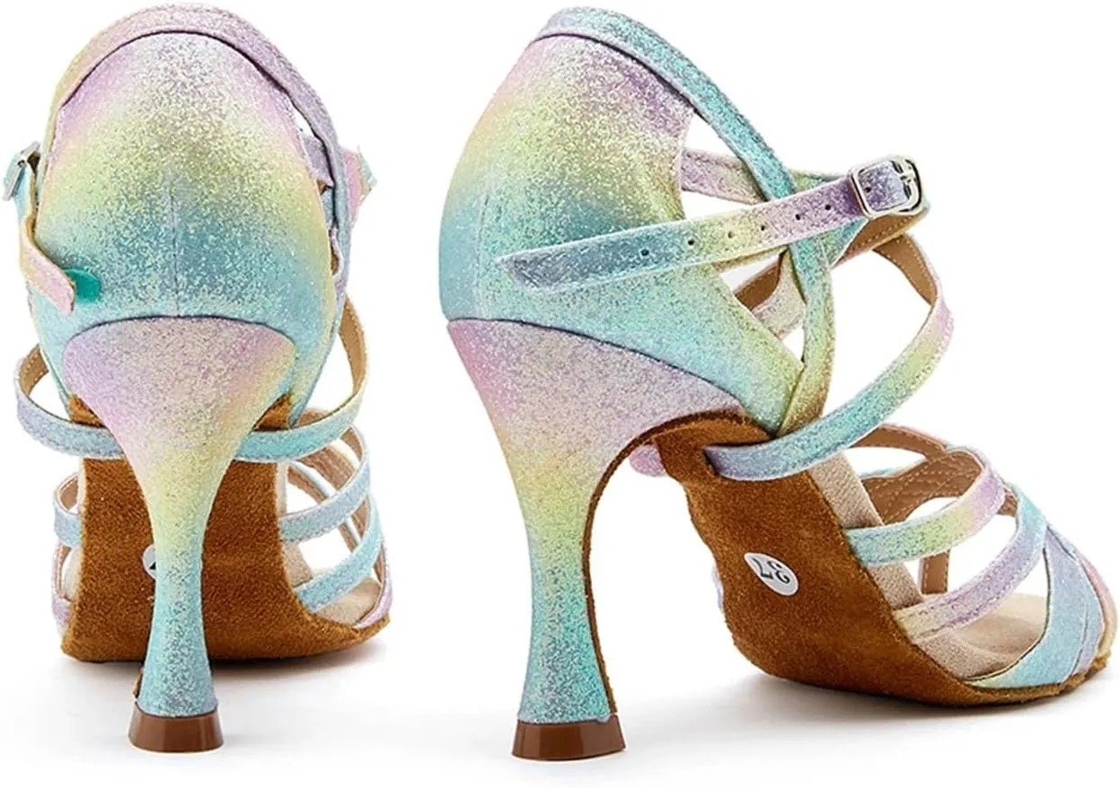 Women's Colored Velvet Party Heels - Latex-Soft Soles for Vibrant Celebrations (8CM/3.15")