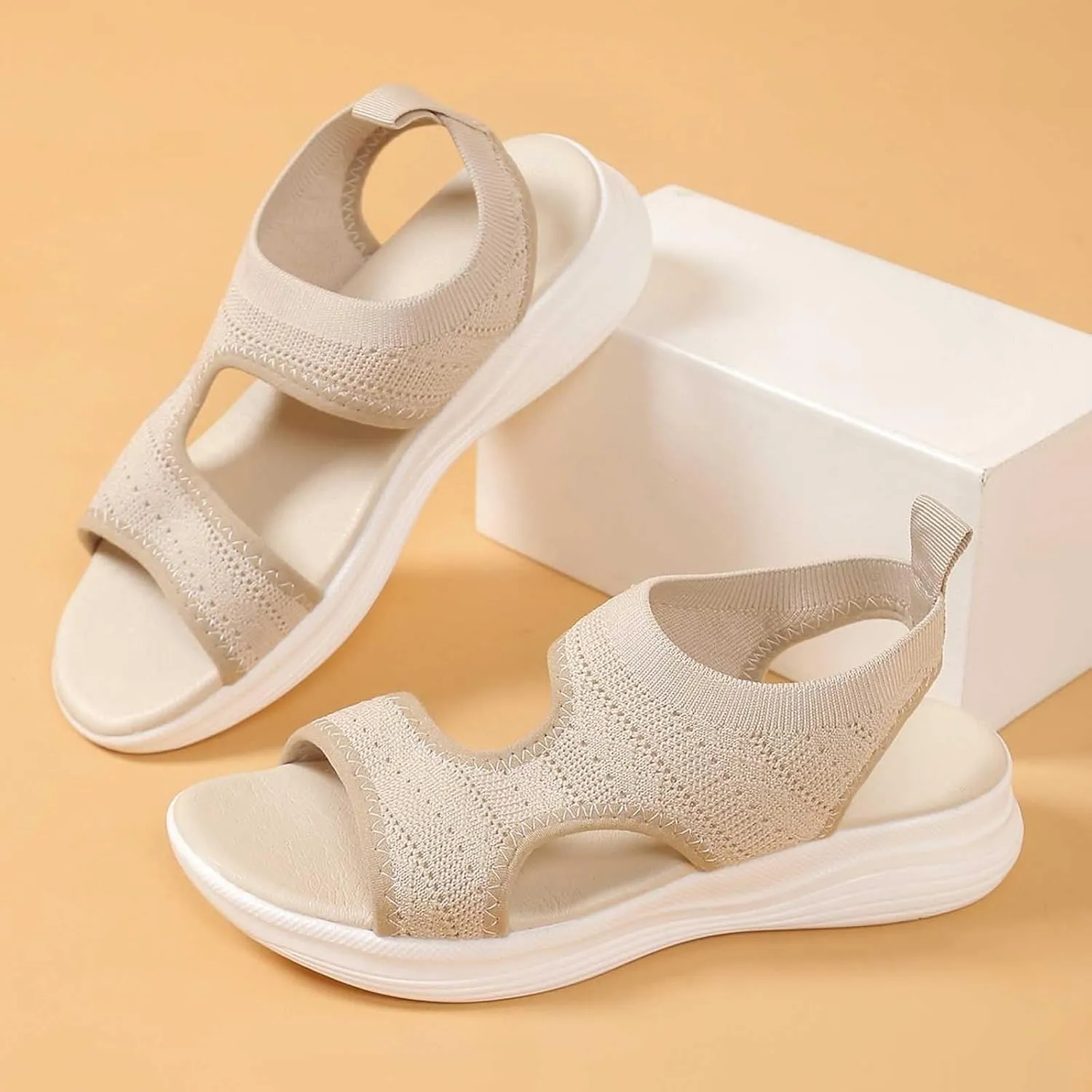 Womens Espadrilles Sandals Walking Sports Athletic Sandals Comfortable Casual Outdoor Lightweight Summer Beach Water Shoes