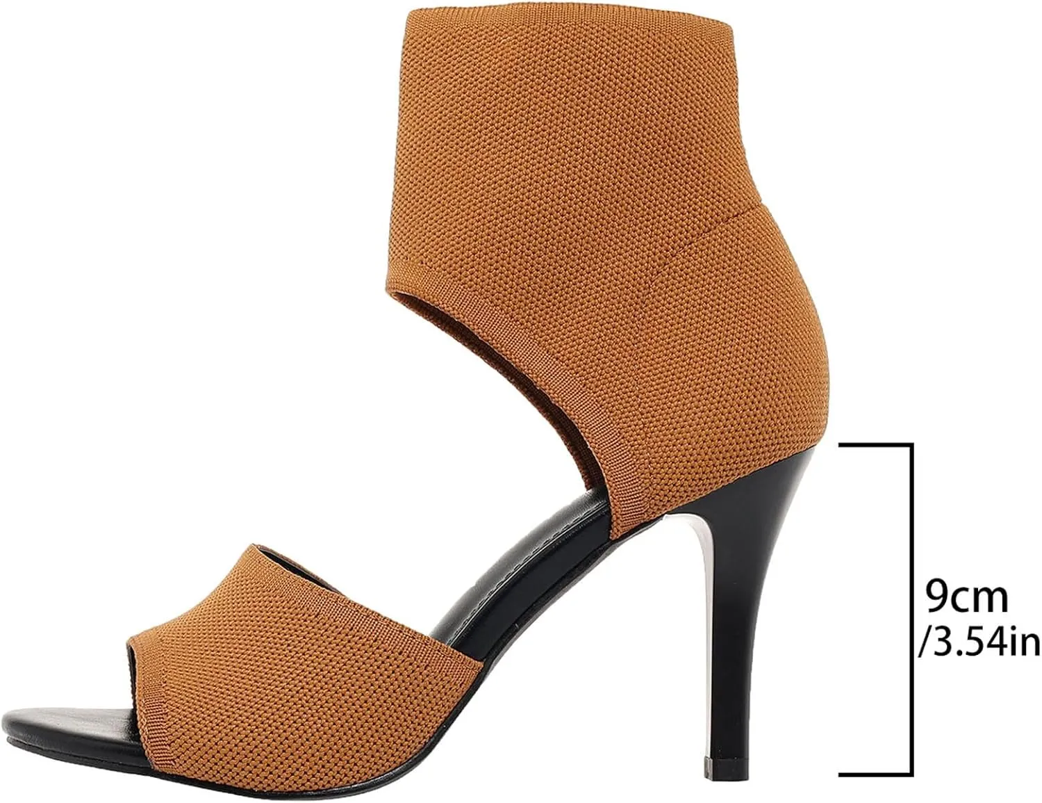 Women's Heels Pumps Toe Heels for Women Sexy 3 Inches Stiletto High for Women Dressy Slip On Comfortable Wide