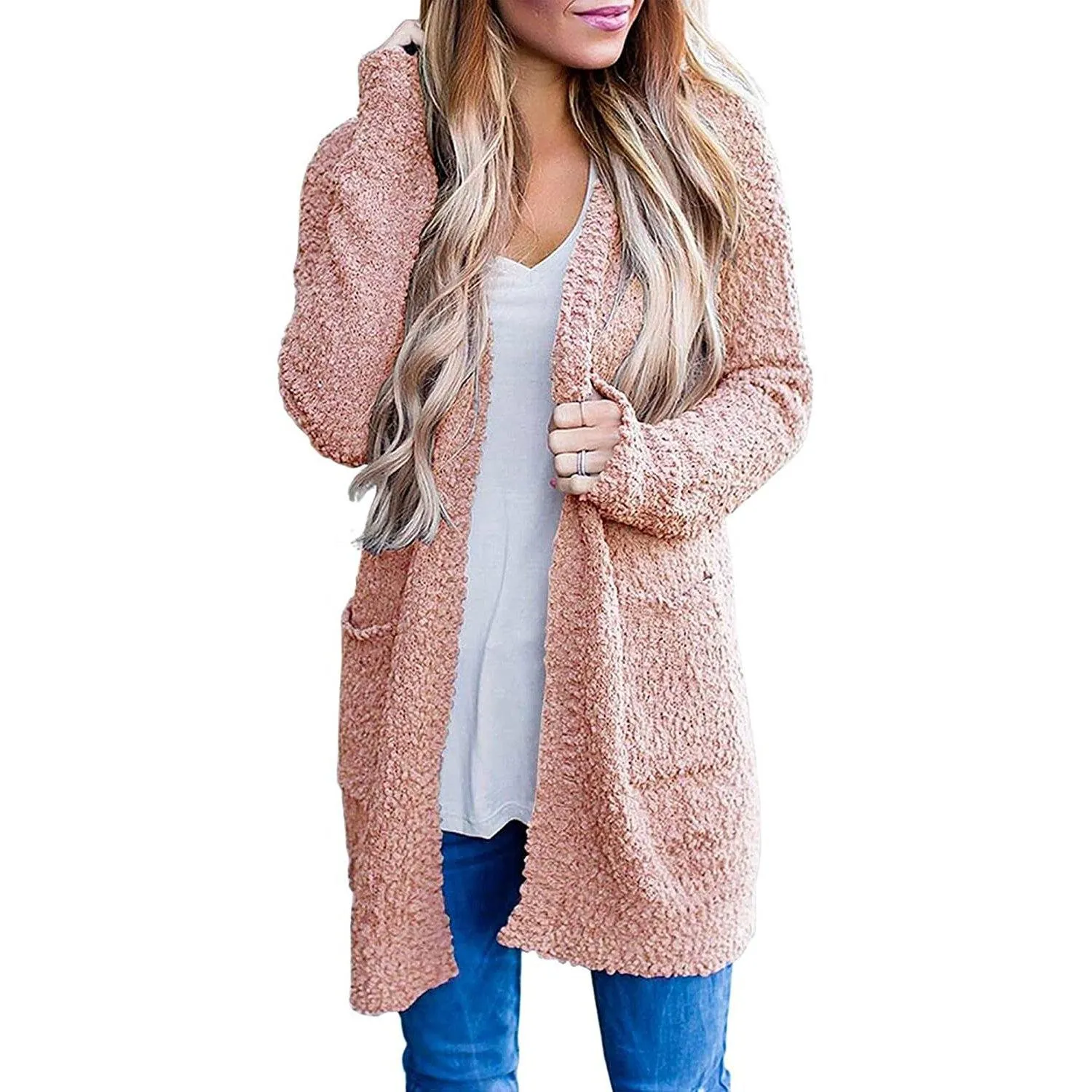 Women's Long-Sleeved Soft Chunky Knitted Sweater
