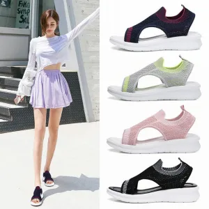 Women's shoes with flying wedges