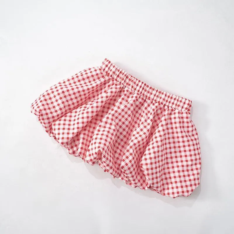 Women's Suit Set Cute Bow Decorative Plaid  – Stylish and Adorable