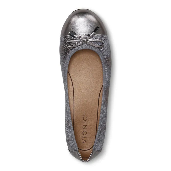 Womens Vionic Minna Pewter